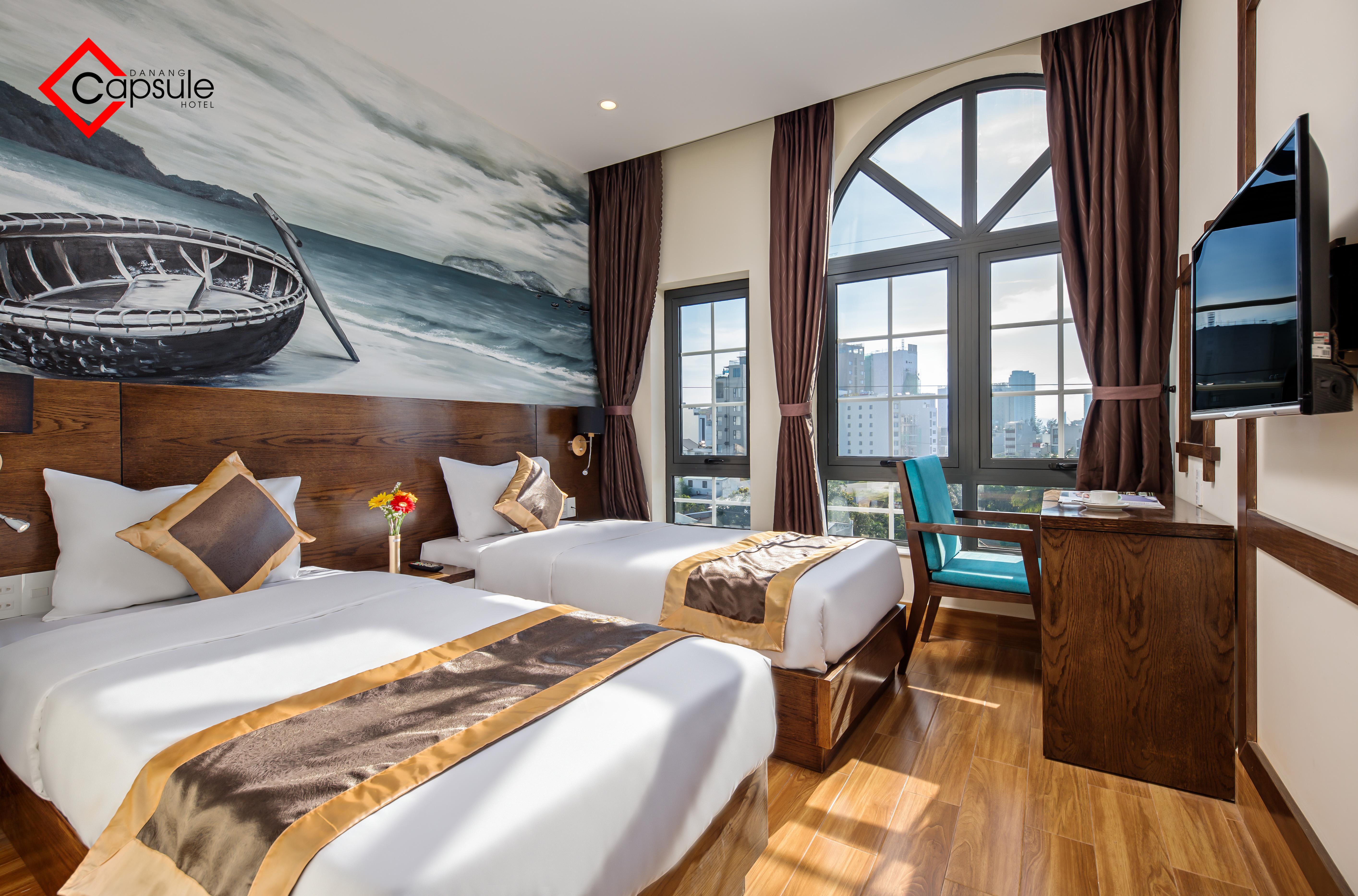 Ancyra Capsule Hotel - Backpackers Paradise & Rooftop Bar Da Nang Eksteriør billede
